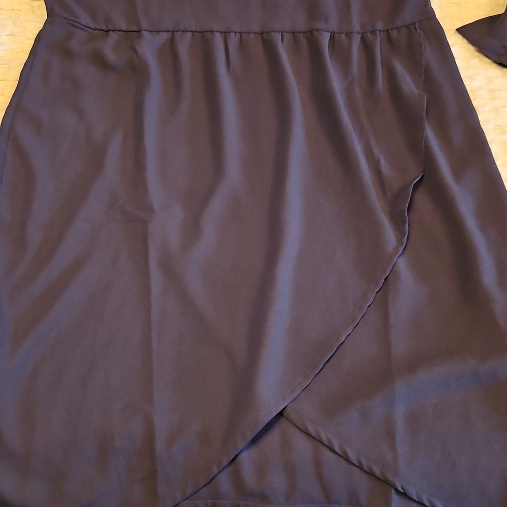 Junarose Navy Blue Dress Size 16 - Picture 4 of 9